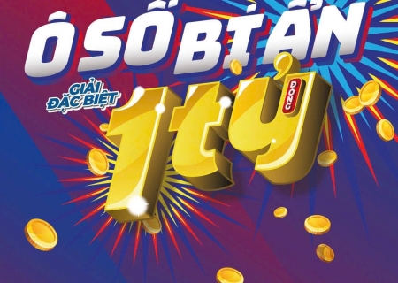 Cơ cấu giải thưởng mới mẫu cào Ô số bí ẩn