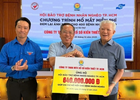 Công ty Xổ số kiến thiết TP.Hồ Chí Minh cùng Hội Bảo Trợ Bệnh Nhân Nghèo Thành phố triển khai chương trình “Mổ mắt miễn phí đem lại ánh sáng cho bệnh nhân nghèo”