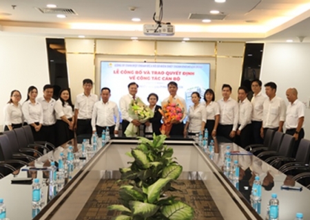 Công bố Quyết định bổ nhiệm nhân sự Ban lãnh đạo Công ty