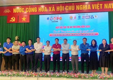 Tuổi trẻ Công ty TNHH MTV Xổ số kiến thiết thành phố chung tay vì thiếu nhi xã An Thới Đông thành phố Hồ Chí Minh